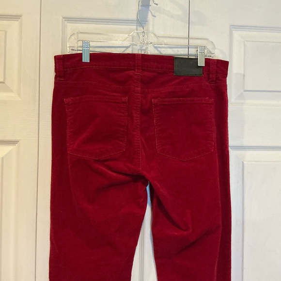 🐸🐸🐸 Ralph Lauren Red Corduroy Pants - Size 10 - Picture 5 of 7